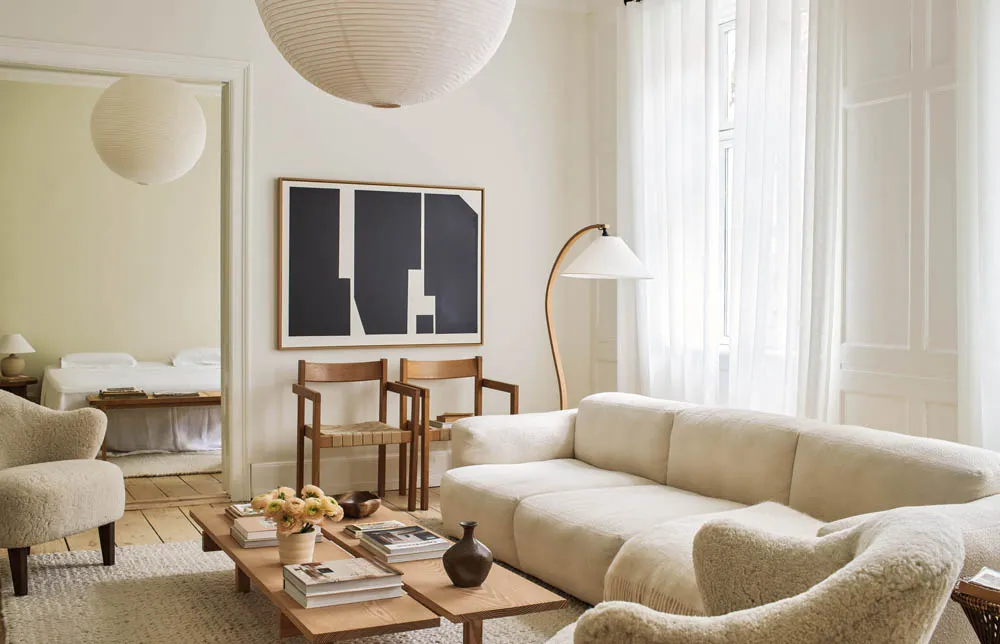 Living with less brings peace of mind?>